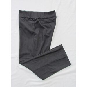 Christopher & Banks Size 14 Gray Dress Pants Slacks Front Pockets Stretch Waist